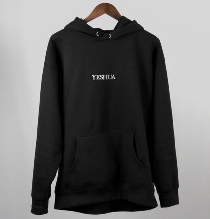 Discover the ultimate blend of comfort and style with our essential embroidered 'YESHUA' hoodie. It’s more than just a piece of clothing; it’s a statement.