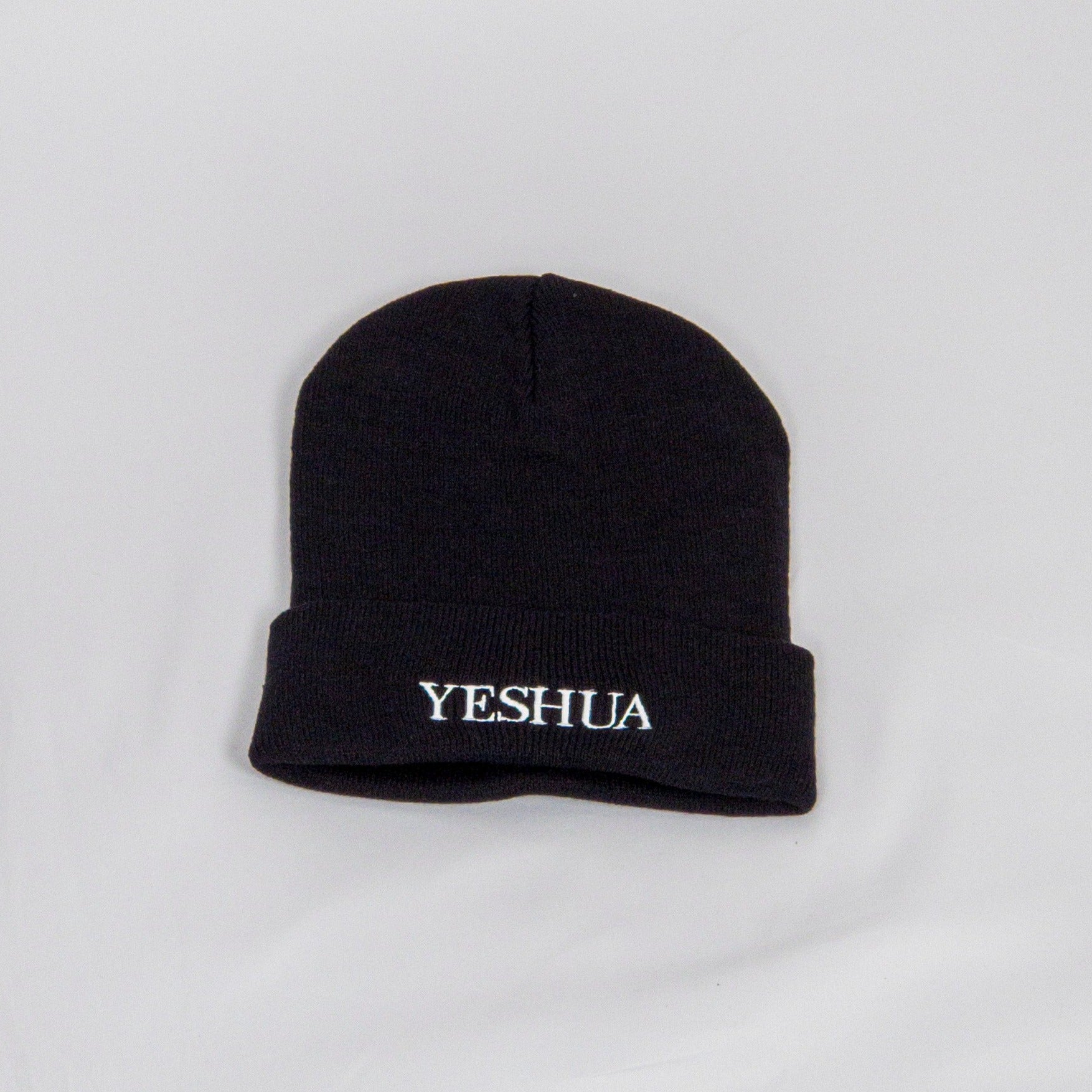 Discover the ultimate blend of comfort and style with our essential embroidered 'YESHUA' beanie. It’s more than just a piece of clothing; it’s a statement.